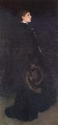 James Abbott Mcneill Whistler Miss Rosa Corder painting